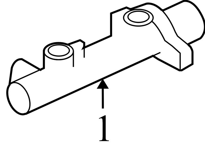 7L3Z2140A 2004-2008 Ford F-150 Brake Master Cylinder W/ Reservoir Used OEM 7L3Z2140A