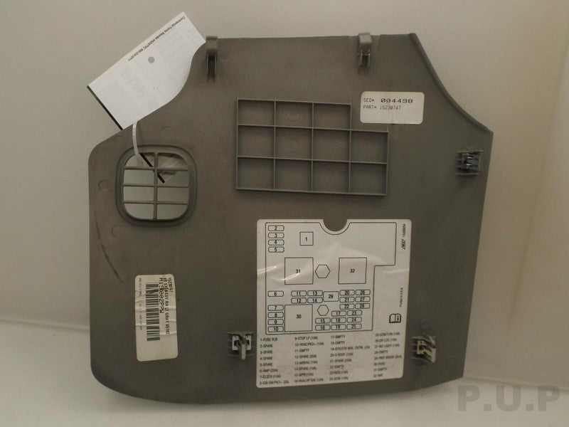 15231913 2005 - 2010 Chevrolet Cobalt Right Console Panel 15230747