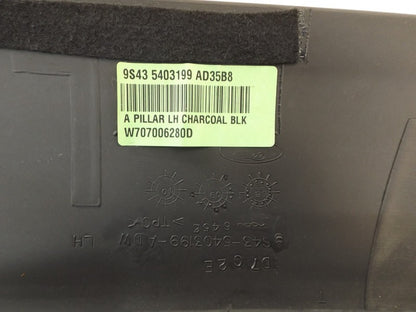 9S4Z5403599AB 2008-2011 Ford Focus Left A-Pillar Trim Panel Used 9S4Z5403599AB OEM