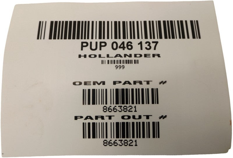 8663821 2010-2016 Volvo XC70 Sunroof Drip Rail Seal Used OEM 8663821