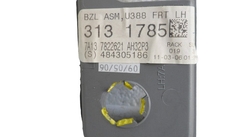 7A137822621 2007-2010 Lincoln MKX Driver FL Interior Door Handle Trim Used 7A1Z7822620AA OEM