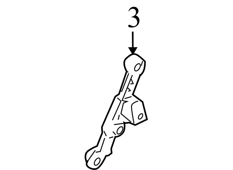 25950048 2005-2010 Chevrolet Cobalt Seat Belt Height Adjuster