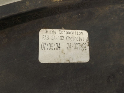 22707273 1995-2005 Chevrolet Cavalier Passenger FR Headlight Used OEM 16531592