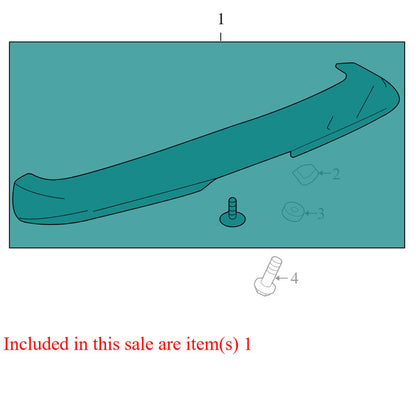 20823736 2010-2015 GMC Terrain Rear Spoiler Used 20823736 OEM