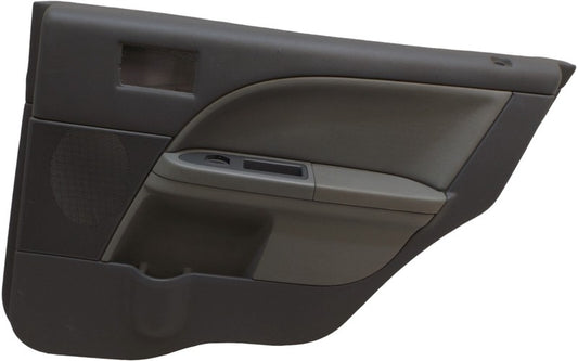 6F9Z7427406AA 2005-2007 Ford Freestyle Passenger Rear RR Interior Door Panel Used OEM