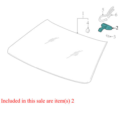 88892505 2001-2005 Chevrolet Impala Interior Rear View Mirror Used 88892505 OEM