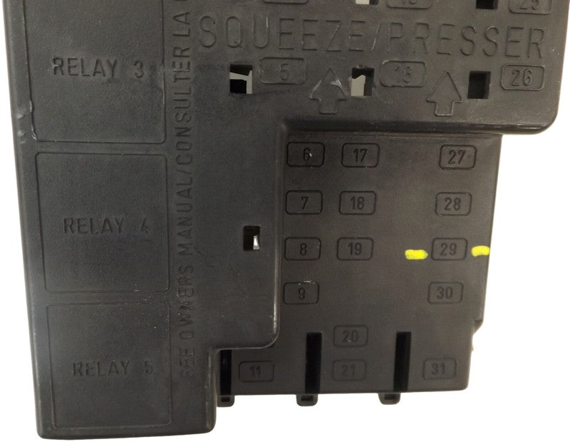 F65B14A075AE 1999-2003 Ford F-150 Interior Fuse Box Cover Used OEM F65B14A075AE