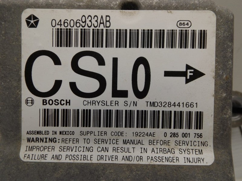P04606933AB 2004-2008 Chrysler Pacifica Sensor Module Used OEM P04606933AB