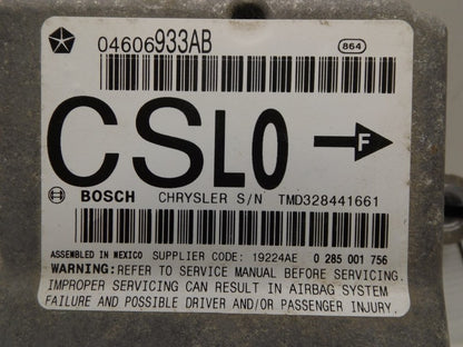 P04606933AB 2004-2008 Chrysler Pacifica Sensor Module Used OEM P04606933AB