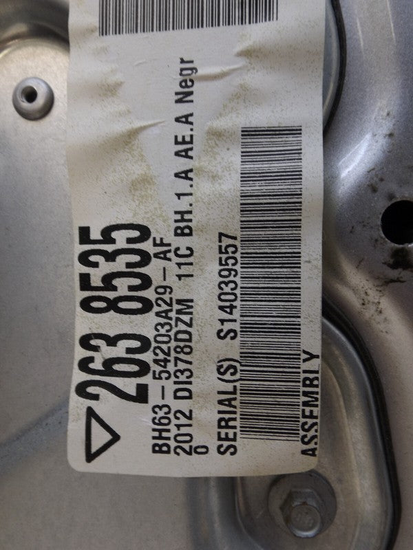 BE5Z5420124A 2011-2012 Lincoln MKZ Driver FL Exterior Door Assembly Used OEM BE5Z5420124A