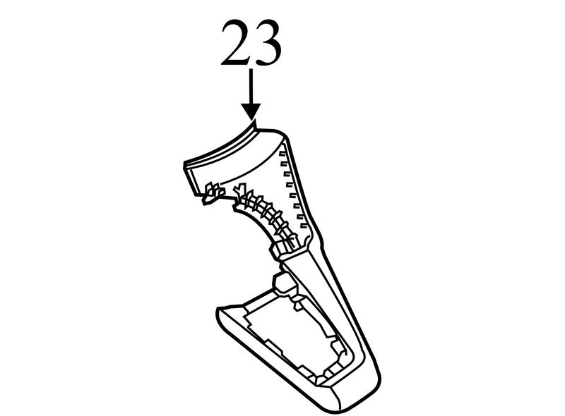 BM51A045H92B 2012-2014 Ford Focus Center Console Trim Panel Used BM5Z5804567CB OEM