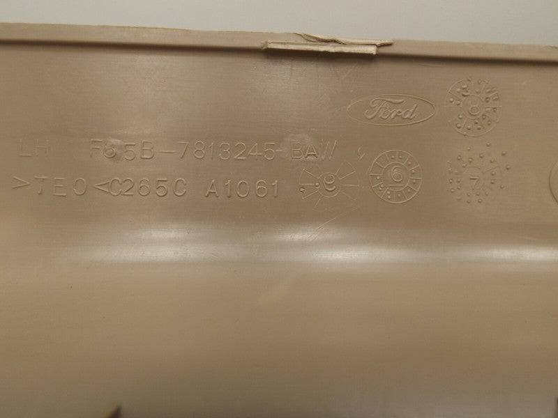 F75Z7813260AAD 1997-2002 Ford Expedition Left Rear Door Sill Plate Trim 7813245