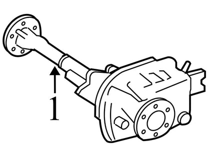 22933067 2008-13 Chevrolet Silverado 1500 Front Differential GT4 3.73 Ratio 22933067 OEM