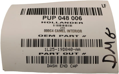 1L25-19D840-AA 2006-2010 Mercury Mountaineer Driver FL Dashboard End Cap Used OEM 1L25-19D840-A