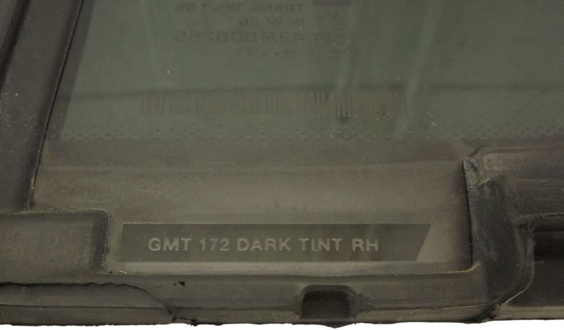 22810018 2010-2017 Chevrolet Equinox Passenger Rear RR Quarter Glass Used OEM