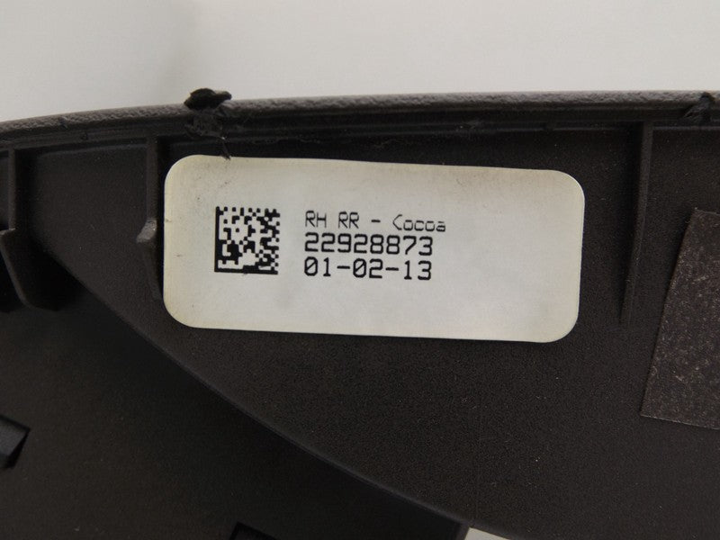 2443484 2012-2014 Buick Verano Driver Rear Left Door Window Switch W/ Bezel Used 2443484