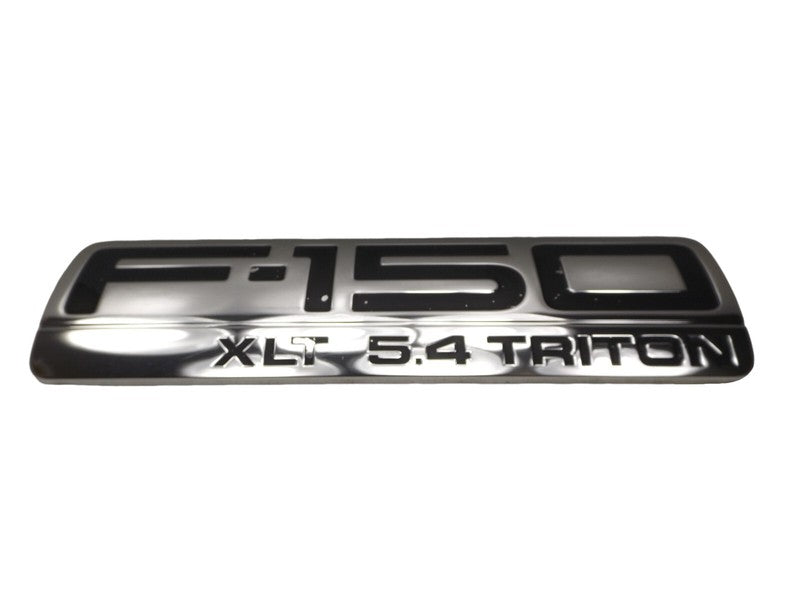 5L3416B1114PA 2004-2008 Ford F-150 XLT Chrome Emblem Used OEM 5L3416B1114PA