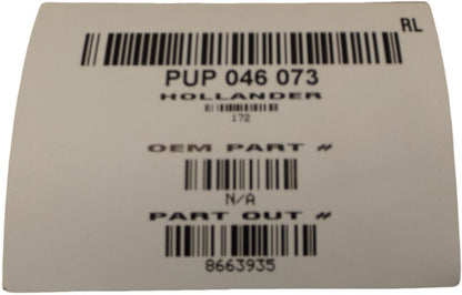 8663935 2010-2016 Volvo XC70 Driver Rear RL Door Seal Used OEM 8663935