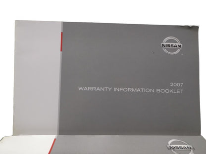 2007 Nissan Altima Owners Manual Set With Case Used OEM