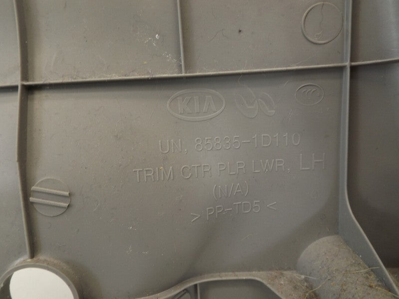 858351D100RU 2007-2012 Kia Rondo Driver LH Lower B Pillar Trim Used OEM 858351D100