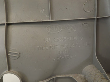 858351D100RU 2007-2012 Kia Rondo Driver LH Lower B Pillar Trim Used OEM 858351D100