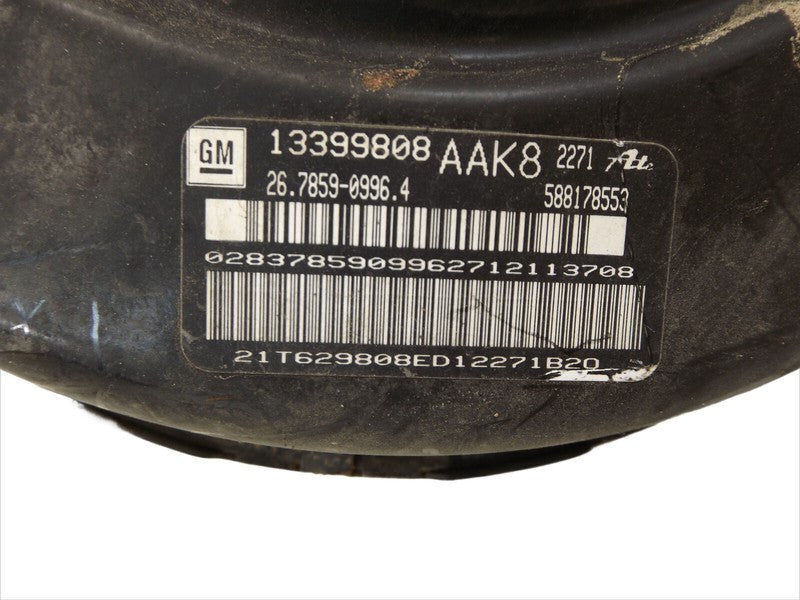 13399808 2011-2016 Chevrolet Cruze 1.4L Power Brake Booster Used 13409893 OEM