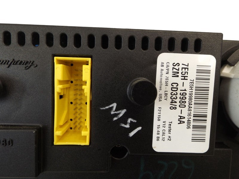 7E5H19980AA 2006-2009 Ford Fusion HVAC Temperature Control Panel Used 7E5H19980AA OEM
