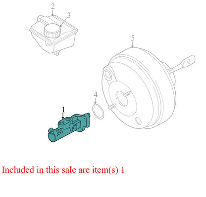 5F9Z2140CA 2005-2007 Ford Five Hundred Brake Master Cylinder 3.0L Used 5F9Z2140CA OEM