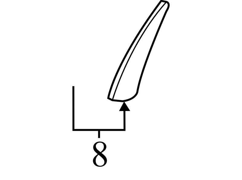 2582794 2009-2012 Chevrolet Traverse Rear Left Door Trim Molding 25873618 OEM USED