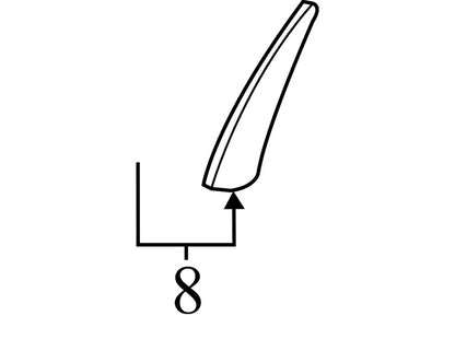 2582794 2009-2012 Chevrolet Traverse Rear Left Door Trim Molding 25873618 OEM USED