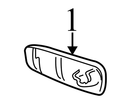 55360334AE 2002-2007 Jeep Liberty Passenger Rear Right Exterior Door Handle Used 55360334A