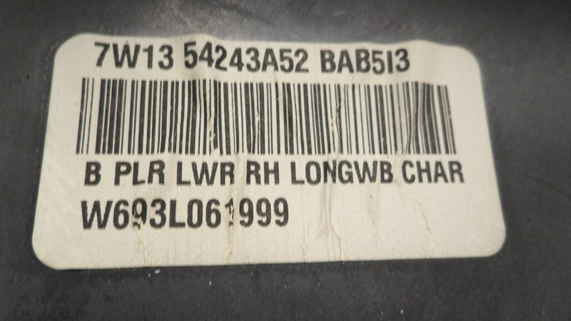 7W1354243A52AAW 2003-2011 Lincoln Town Car RL Door Pillar Post Trim Set Used 3W1Z5424346AAA OEM
