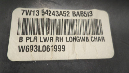 7W1354243A52AAW 2003-2011 Lincoln Town Car RL Door Pillar Post Trim Set Used 3W1Z5424346AAA OEM