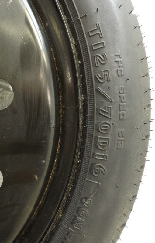6E5Z1015B 2004-2008 Pontiac Grand Prix 16" T125/70D16 Spare Tire Used OEM 6E5Z1015B