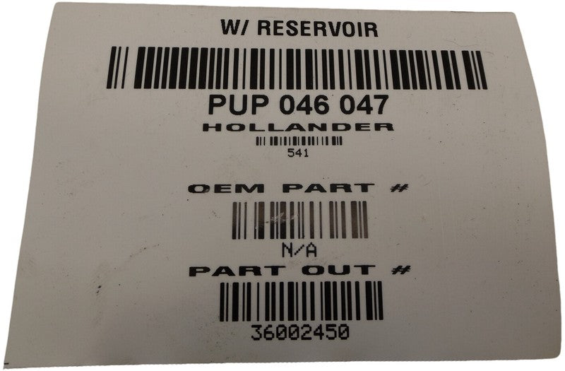 36002450 2010-2016 Volvo XC70 Brake Master Cylinder W/ Reservoir Used OEM 36002450