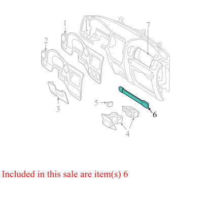 4L1Z78044J40AAA 2003-2006 Ford Expedition Interior Grab Handle Used OEM 4L1Z78044J40AAA 