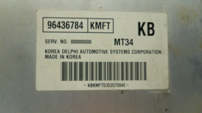 96436784 2006 Chevrolet Aveo Engine Control Module 1.6L Used 96436784 OEM