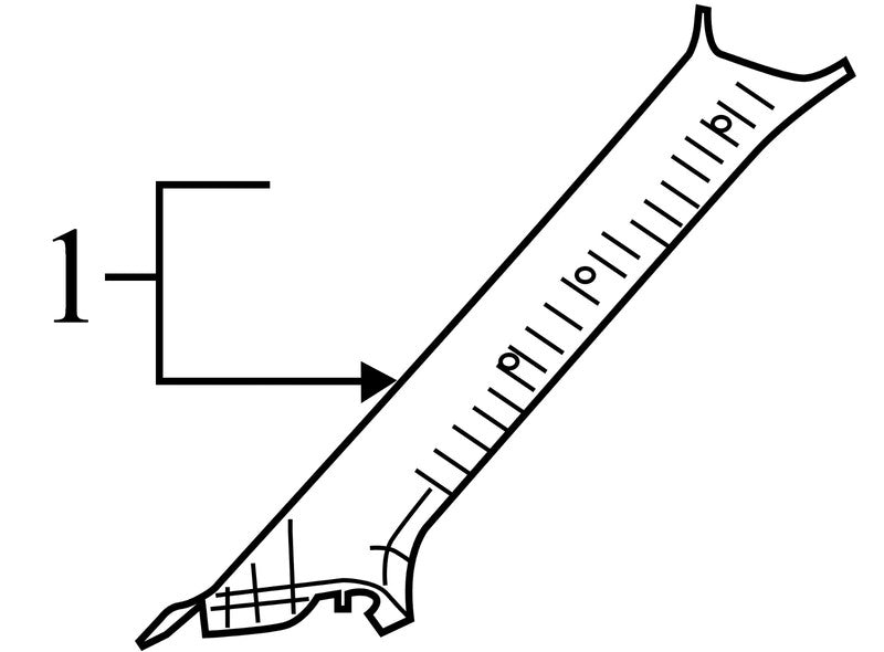 6221108060E0 2011-2014 Toyota Sienna Driver LH A-Pillar Trim Panel Used OEM 62212-08060