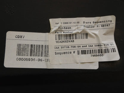 1EA24XDVAB 2009-2012 Dodge Ram Passenger FR Door Interior Trim Panel Used 1EA24XDVAB OEM