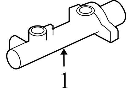 162190101 2004-2008 Ford F-150 Brake Master Cylinder 5.4L Used 162190101 OEM