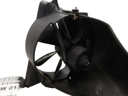 1998,1999,2000,2001,2002,2003,2004 1999-2004 BMW K1200GT Left Radiator Cooling Fan W/ Shroud (Damaged Tab)