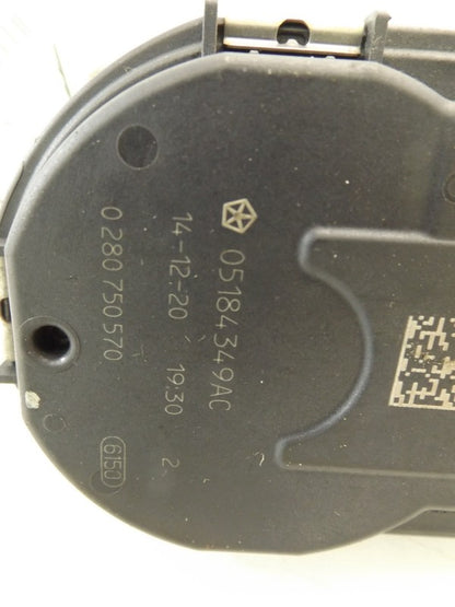 05184349AC 2015-2018 Dodge Grand Caravan Fuel Injection Throttle Body 3.6L Used 05184349AC