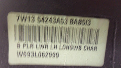 7W1354243A53AAW 2009-2010 Lincoln Town Car LL Door Pillar Post Trim Set Used 3W1Z5424346AAA OEM