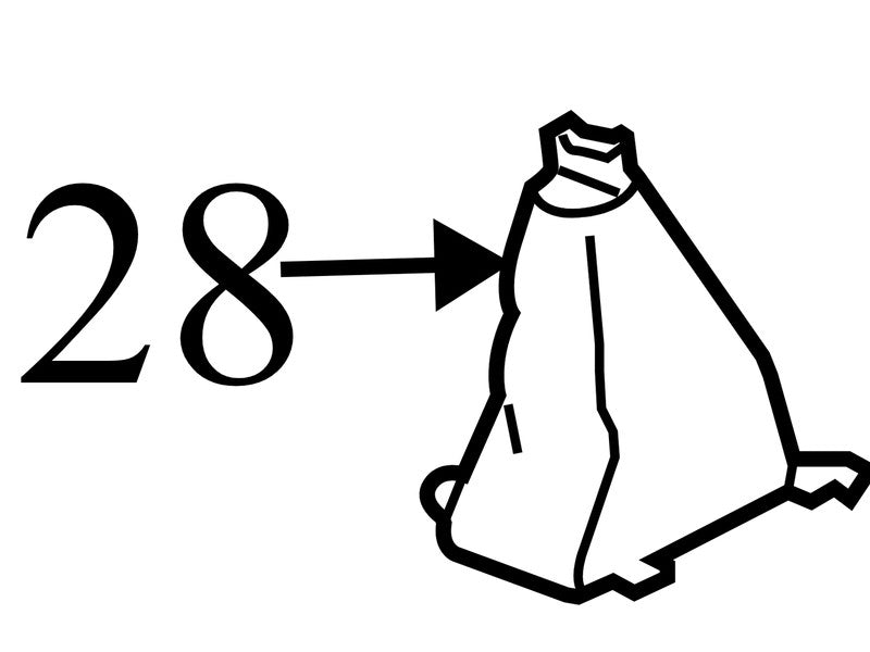 77295SDAA3 2002-2008 Honda Accord Manual Transmission Shift Linkage Boot Used 83415SDAA01ZA