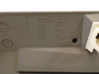 15999582 1999-2006 GMC Yukon 1500 Instrument Panel Knee Bolster Used 15043545 OEM