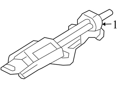 8L2Z3C529B 2006-2010 Mercury Mountaineer Steering Column Assembly Used OEM 8L2Z3C529B 