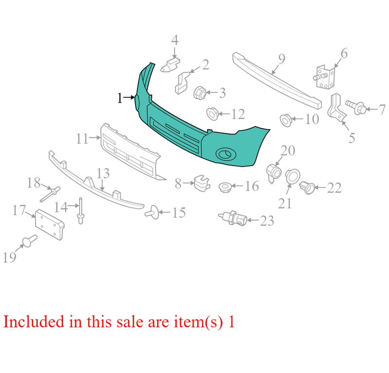 8L8Z17D957CPTM 2008-2012 Ford Escape Rear Bumper Cover Used OEM 8L8Z17D957CPTM 