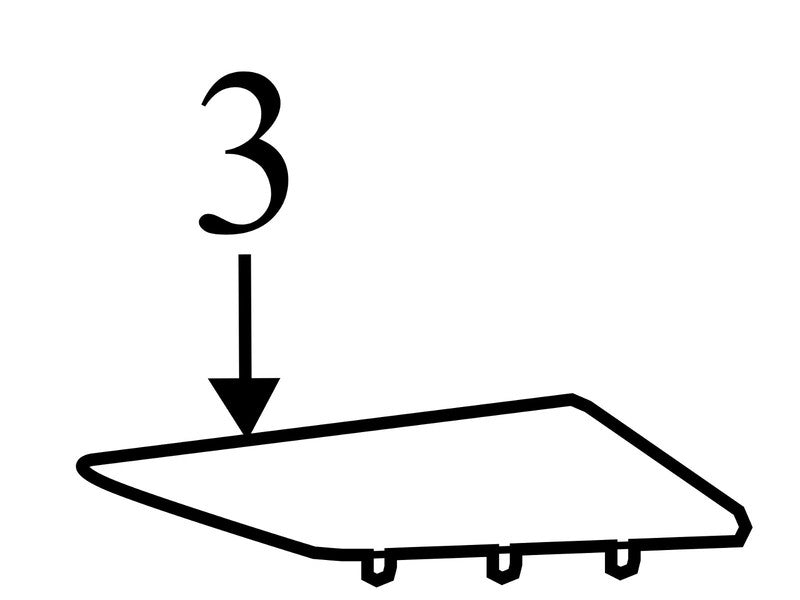 5547308010C0 2011-2014 Toyota Sienna Passenger Side Speaker Grille Cover Used OEM 5547308010C