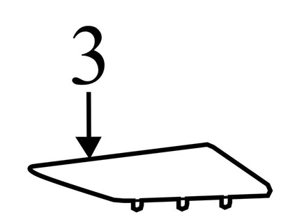 5547308010C0 2011-2014 Toyota Sienna Passenger Side Speaker Grille Cover Used OEM 5547308010C