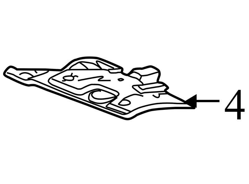 77305S9AA00ZB 2002-2006 Honda CR-V Driver Lower Hush Panel Knee Bolster Used OEM 77306-S9A-A